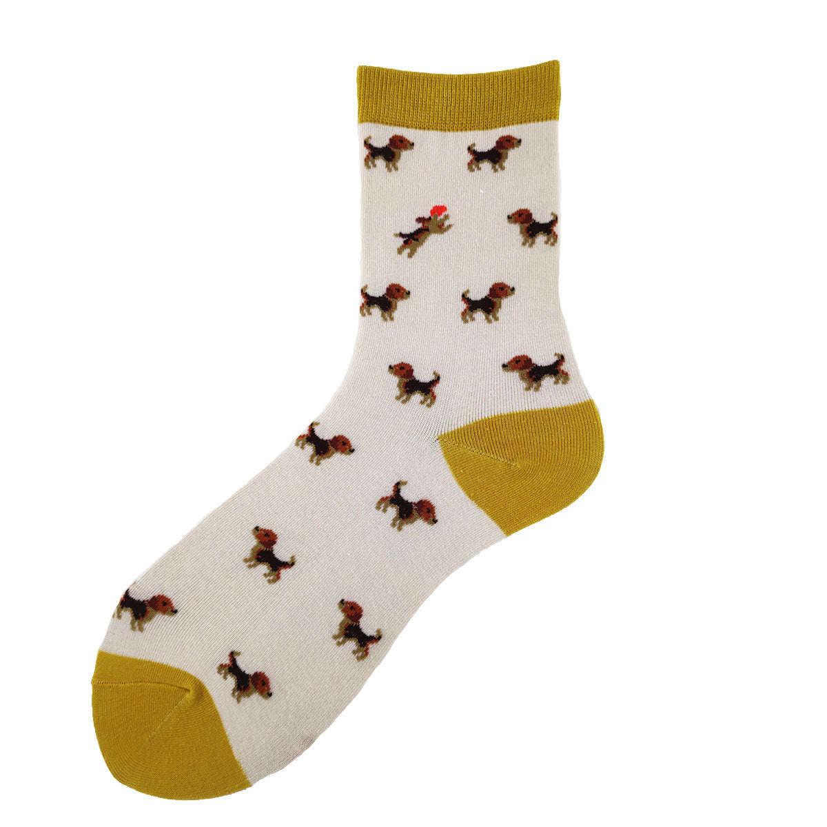 Cotton Creativity Dog Series Cartoon Neutral Socks