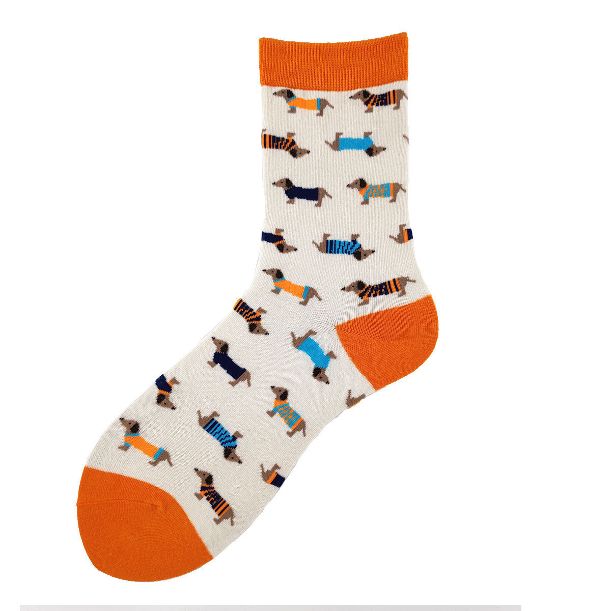 Cotton Creativity Dog Series Cartoon Neutral Socks