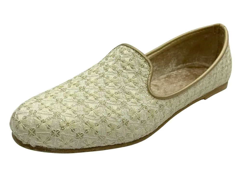 Mens Ethnic Jutti - Handcrafted Traditional Indian Footwear - Stylish & Comfortable Loafers Shoes for Weddings & Casual Wear