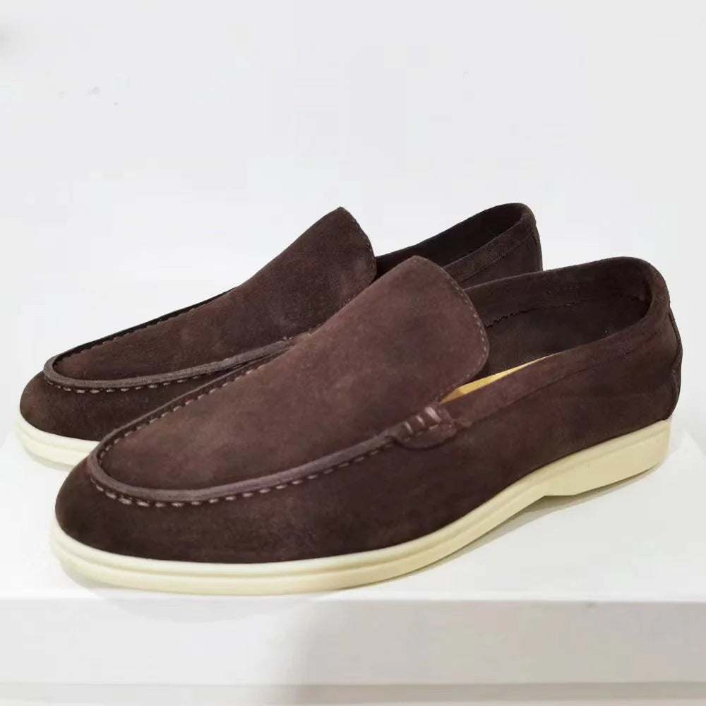 Men's Summer Loafers Casual Flats Slip-on Driving Shoes