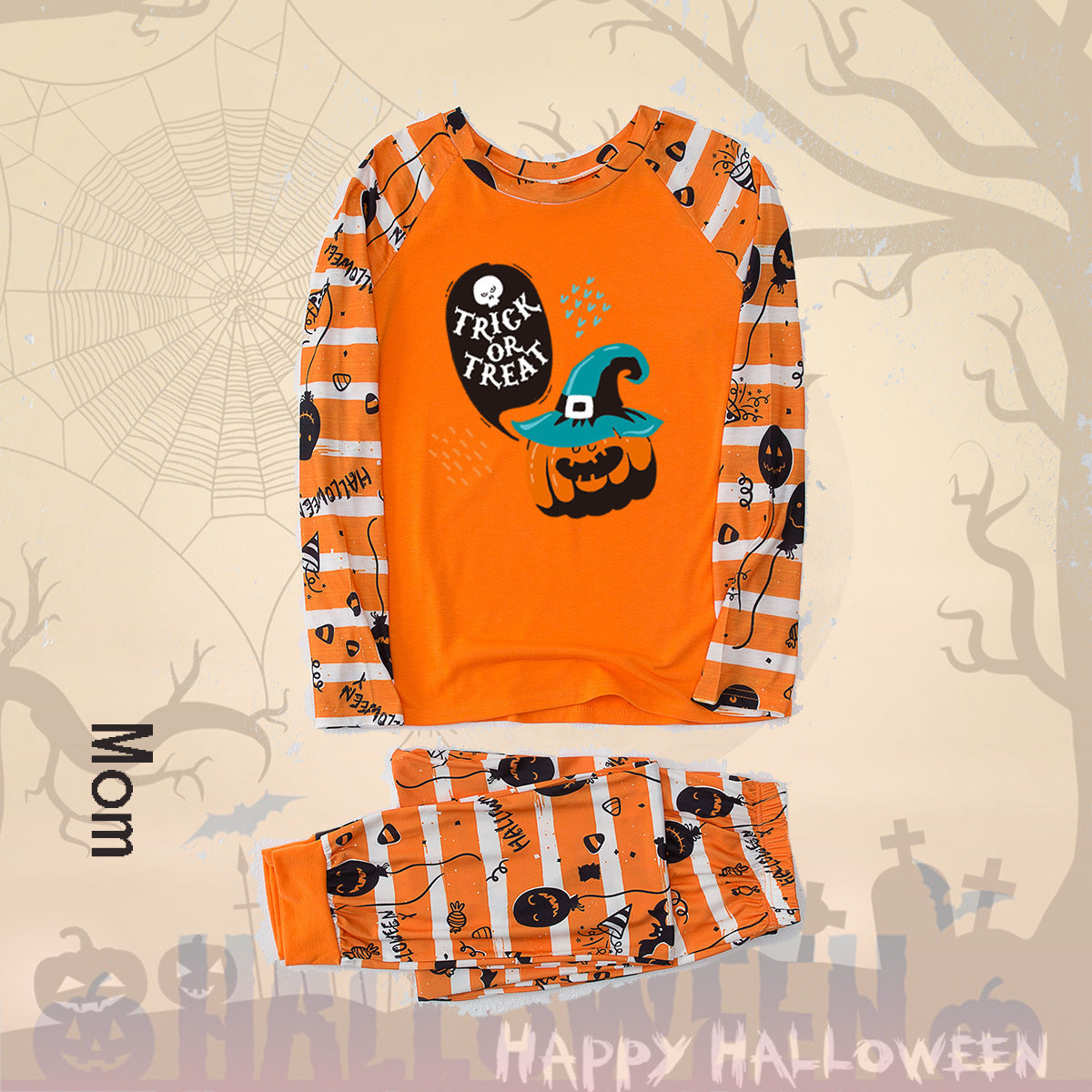 Halloween Suit Parent-child Home Clothes Pajamas